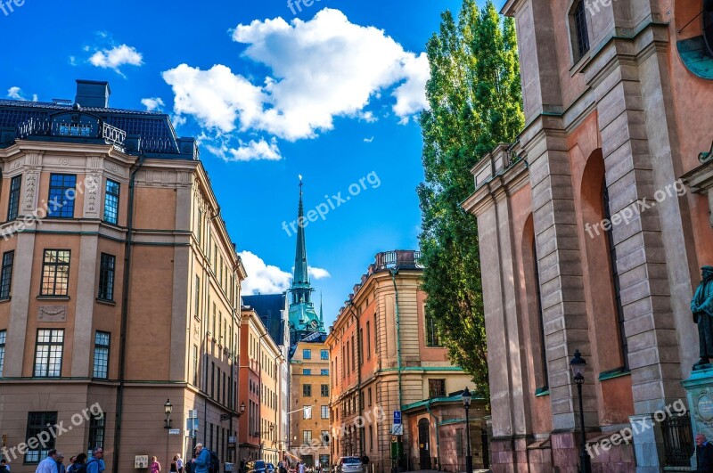 Stockholm Sweden Gamla Stan Architecture