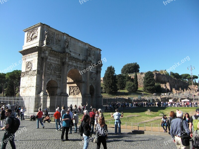 Rome Italy Building Romans Old