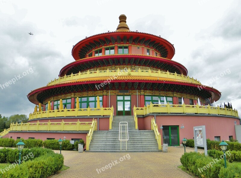 Pagoda China Restaurant Round Architecture