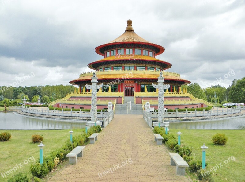 Chinese Pagoda Restaurant High Neuendorf Free Photos