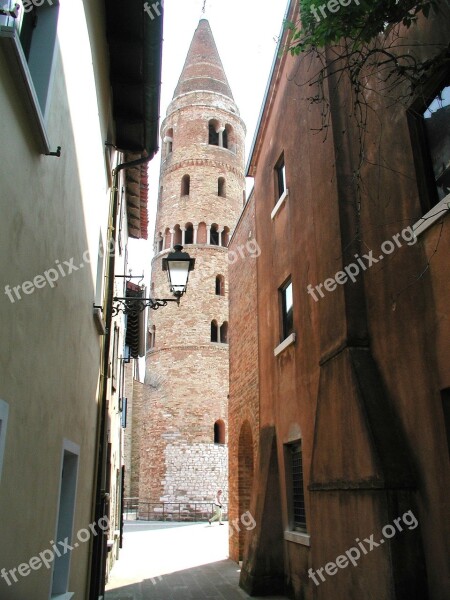 Historic Center Alley Passage Church Askew