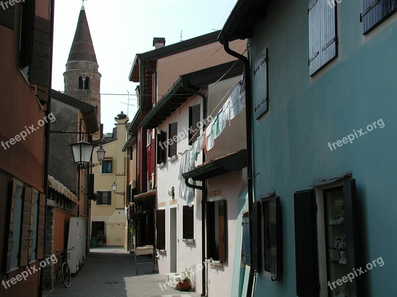 Historic Center Alley Italy Free Photos