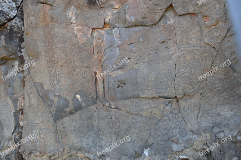 Petroglyphs Petroglyphs Fajana El Paso La Palma Canary Islands