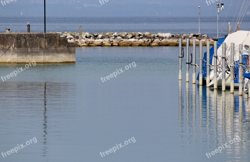 Port Boat Harbour Port Exit Harbour Wall Stone Wall