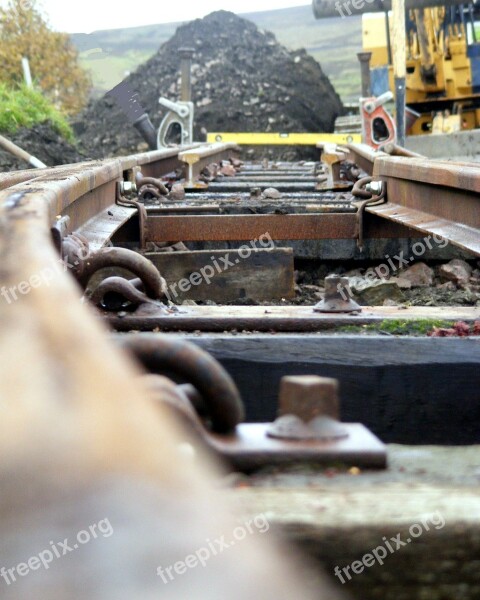 Railway Rail Track Train Transport