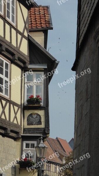 Truss House Fachwerkhaus Historic Center Window