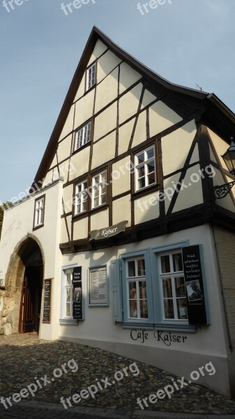 Fachwerkhaus House Truss Building Old House