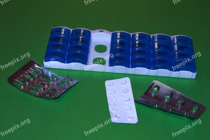 Drug Tablets Disease View Packaging Medical