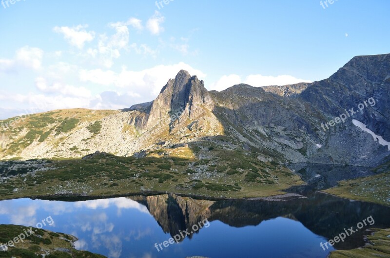 Rila Bulgaria Lake Mountain Nature