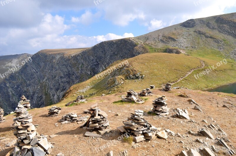 Rila Bulgaria Mountain Nature Landscape