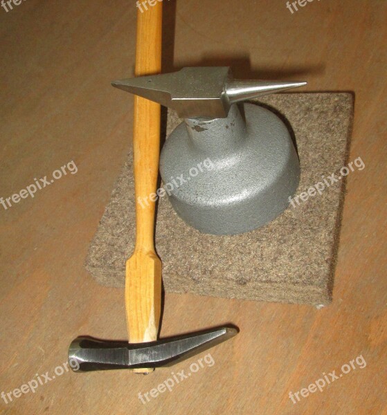 Tool Workshop Hammer Anvil Craft