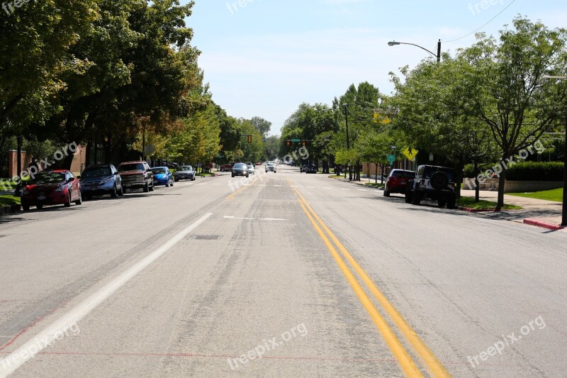 Road Long Empty Cars Highway