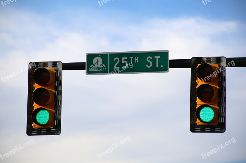 Traffic Lights Stoplight Light Green Go