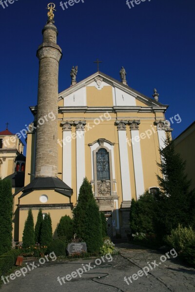 Polish Cathedral Kamieniec Ukraine Free Photos