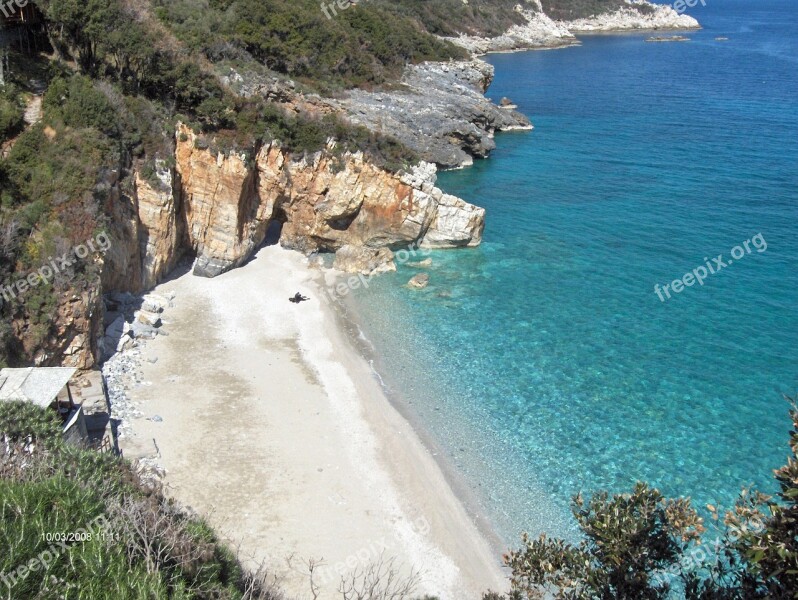 Beach Sunny Summer Vacation Water