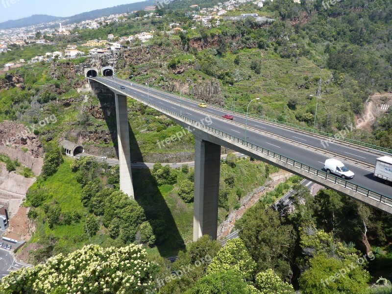 Motorway Highway Bridge Road Architecture