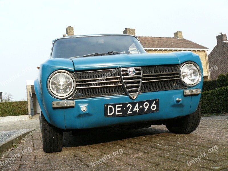 Giulia Alfa Romeo Italy Oldtimer Sportive