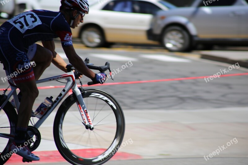 Bicycle Race Racing Bikes Biker Race Sport