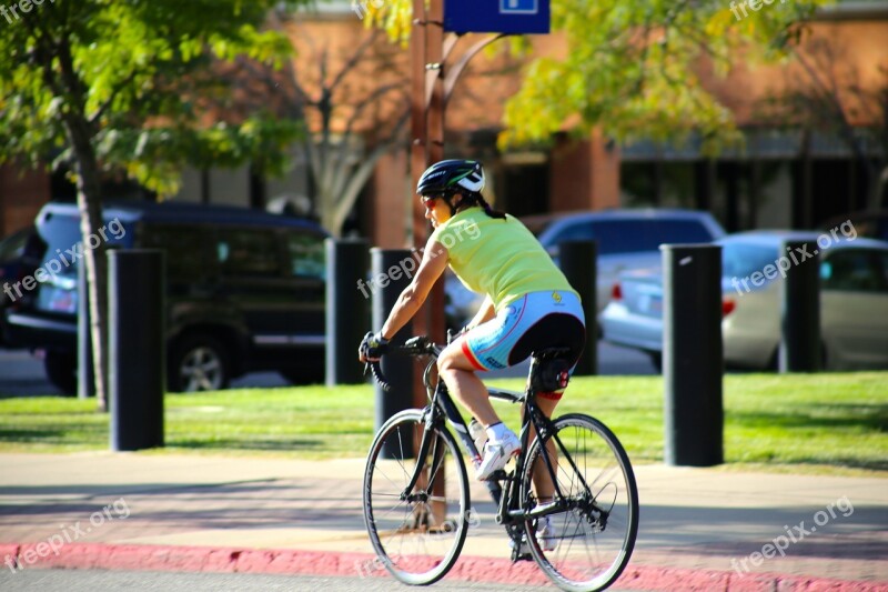 Racing Bike Biker Outdoors Bicycle Bike