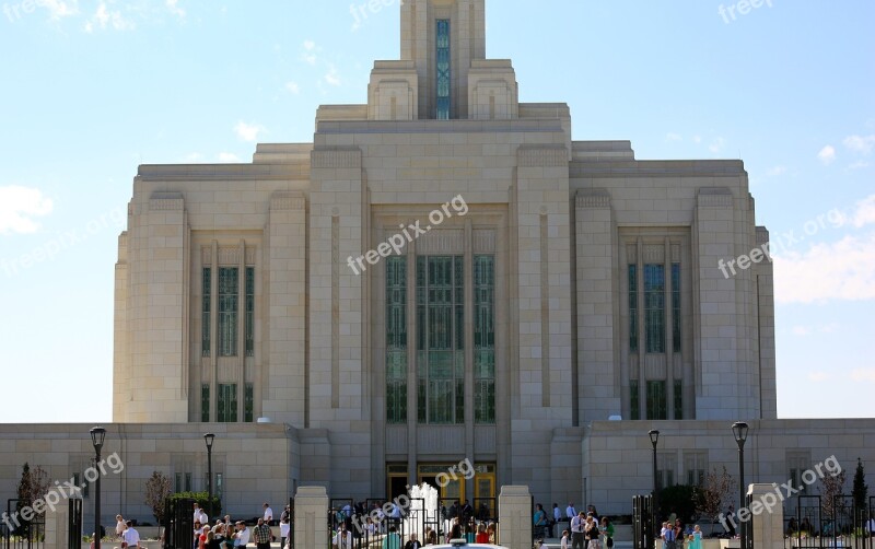 Mormon Utah Temple Religious Religion