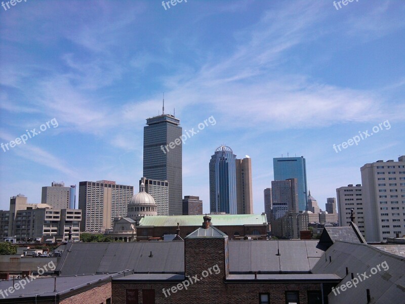 Boston Architecture Urban Skyline Cityscape