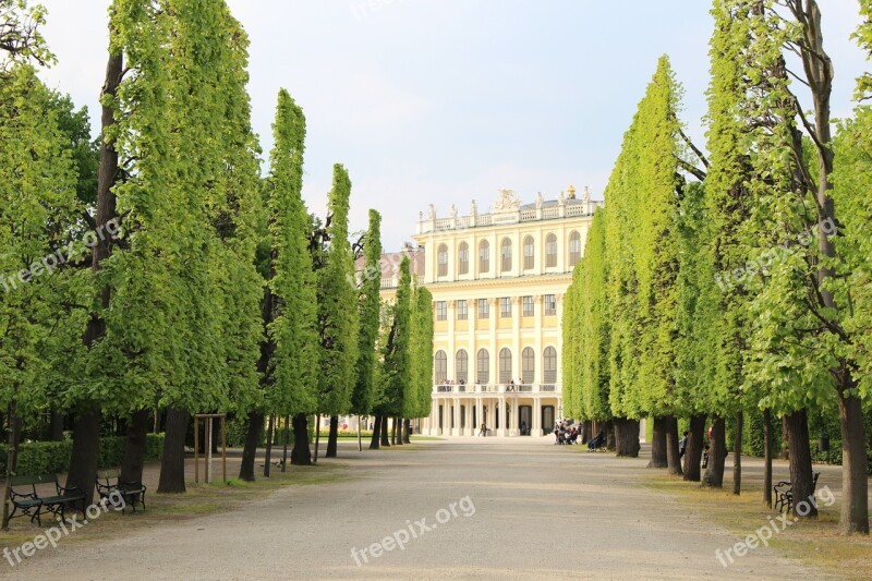 Vienna Castle Park Austria Emperor Monarchy