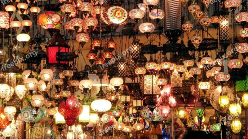 Lamps Lanterns Istanbul Shopping Shop