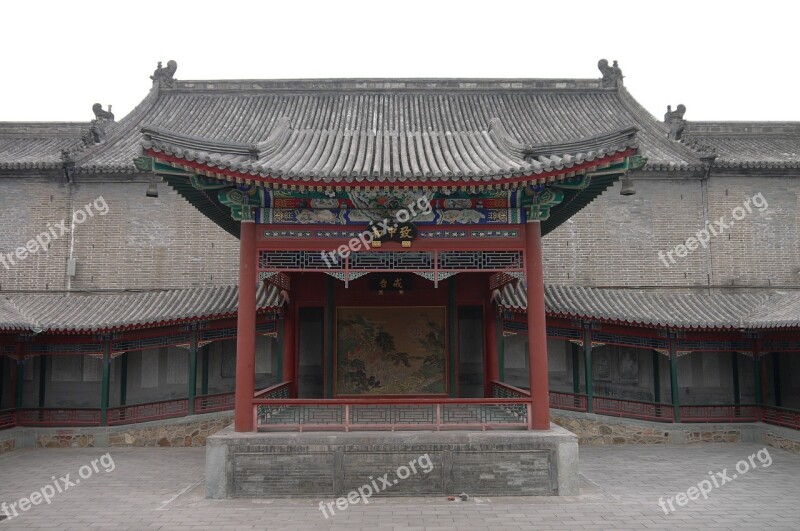 Beijing The White Cloud Temple Taoist Temple Free Photos