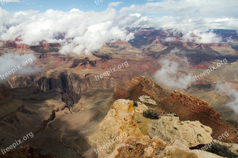 Grandcanyon Crossusa Usa Colorado Hikersbay