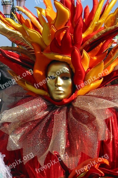 Mask Carnival Venice Carnival Of Venice Italy