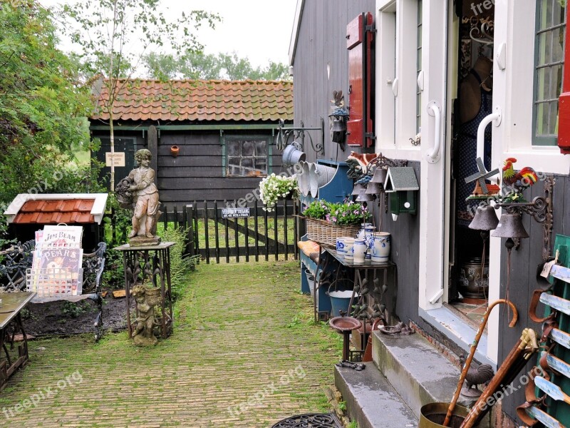 Holland Netherlands Zaanse Schans Traditional House