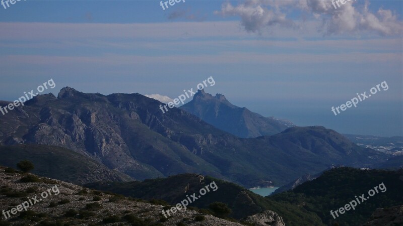 Mountains Of Alicante Landscapes Landscapes Of Mountains Peace Calm