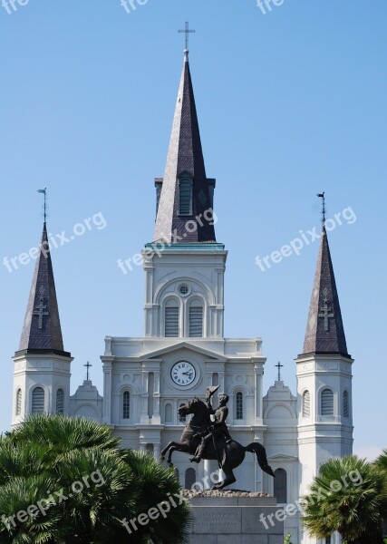 Cathedral New Orleans St Louis Cathedral Louisiana Jackson Square