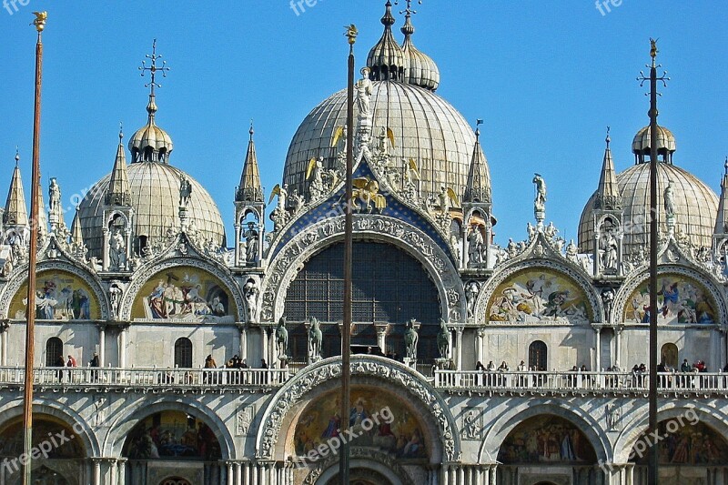 Doge's Palace Italy Saint Mark's Square Venice Free Photos