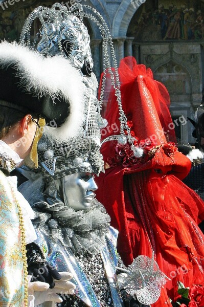 Masks Carnival Venice Carnival Of Venice Italy