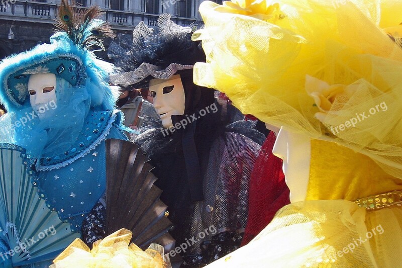 Carnival Venice Carnival Of Venice Masks Italy