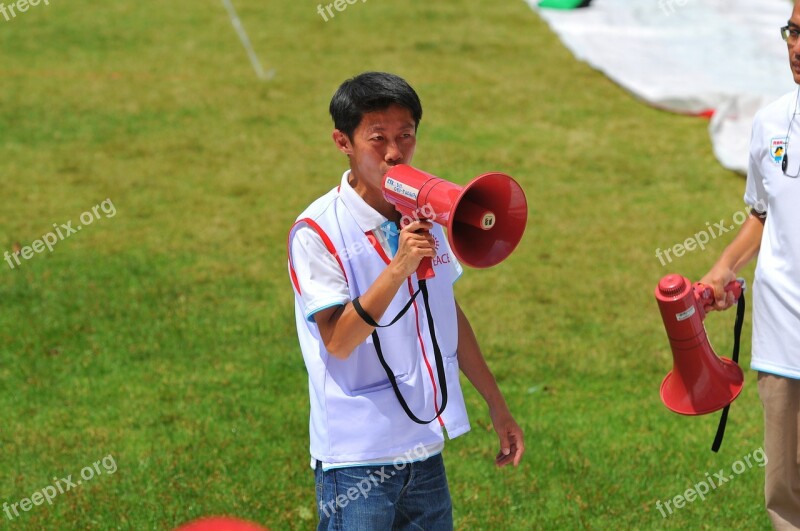 Talk Shout Megaphone Tell Say