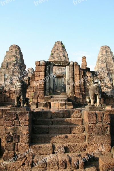 Angkor Wat Cambodia Asia Free Photos