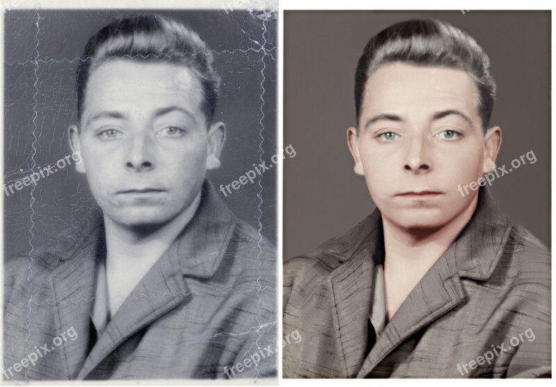 Photo Editing Image Manipulation Restoration Male Photo