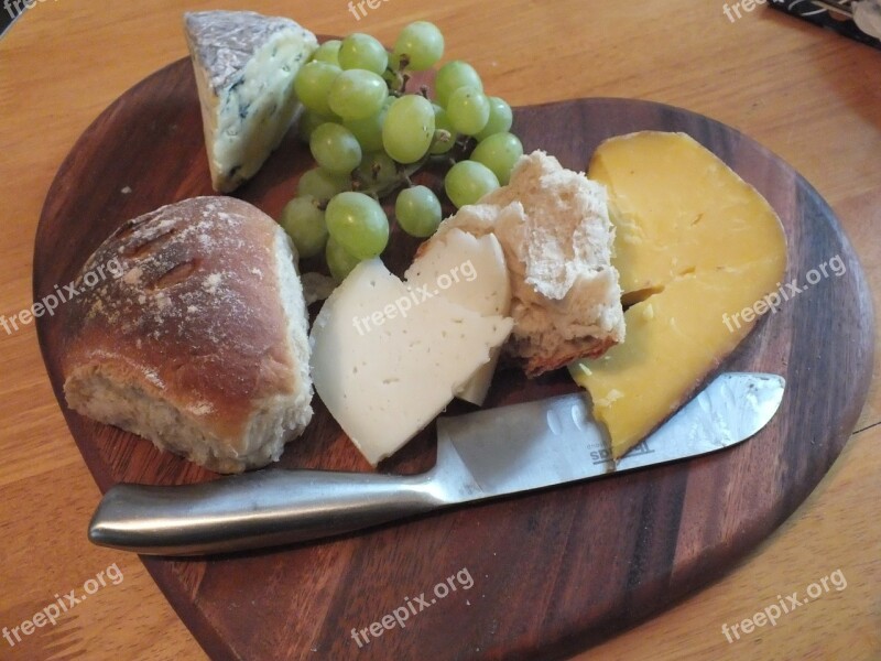 Cheese Bread Knife Food Delicious