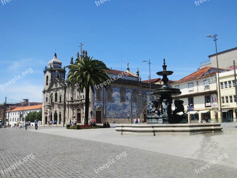 Porto Plaza Portugal City Urban