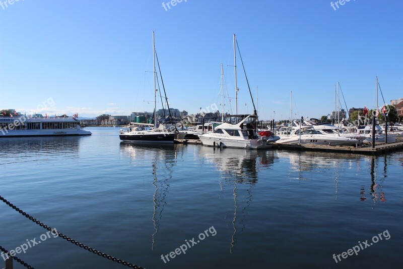 Dock Water Boat Sea Blue