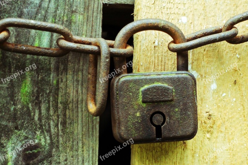 Padlock Castle Security Closed Close