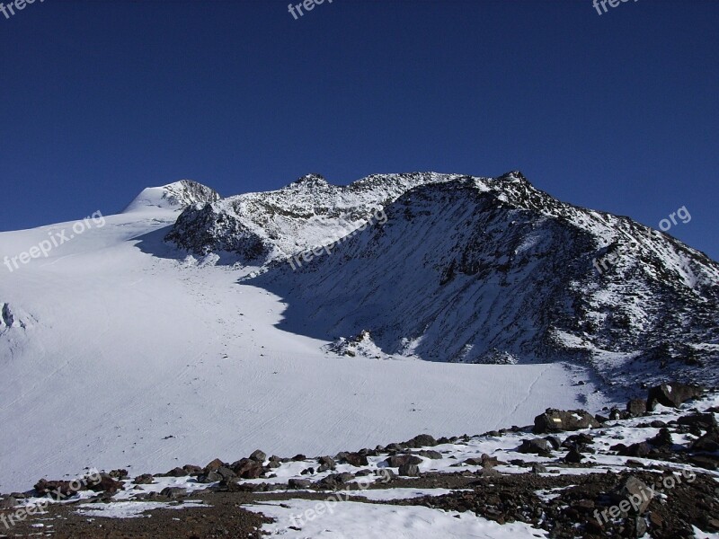 ötztal Alps ötztal Mountains Snow Landscape