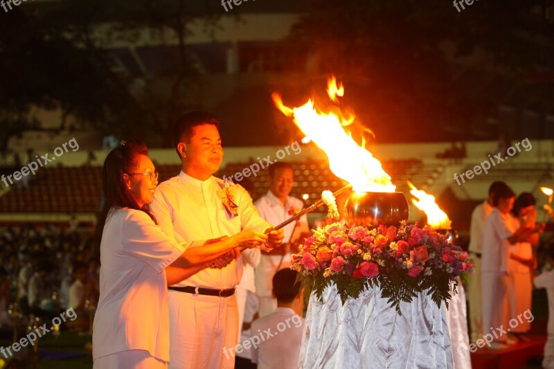 Buddhism Buddhists Traditions Thailand Ceremony