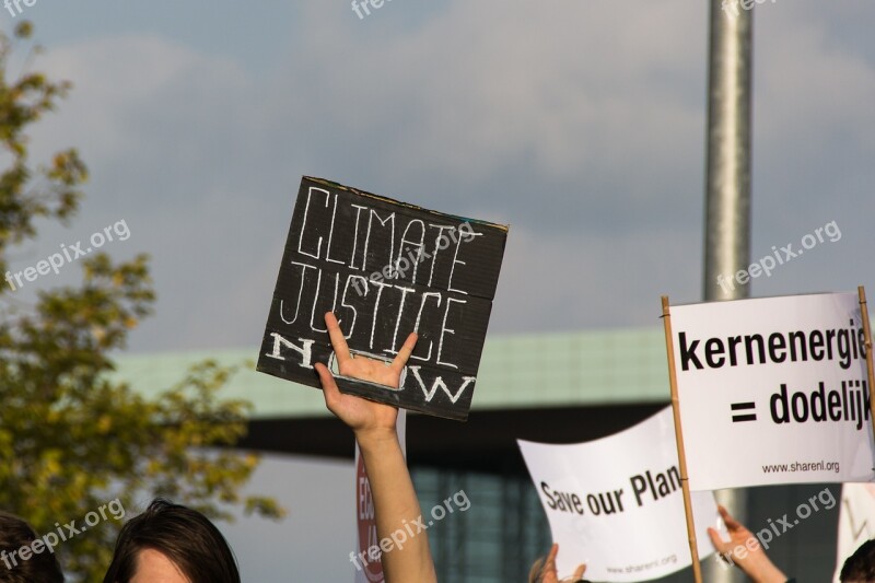 Climate Protest Demo Protest Action Parade