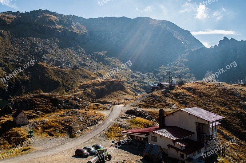 Transfagarasan Landscape Mountain Nature Outdoor