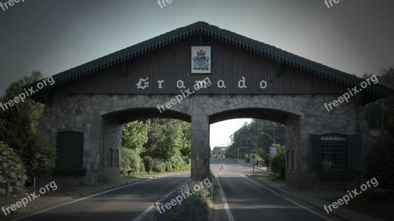 Lawn Entry City Brazil Free Photos