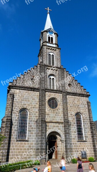 Cinnamon Cathedral Church Brazil Free Photos