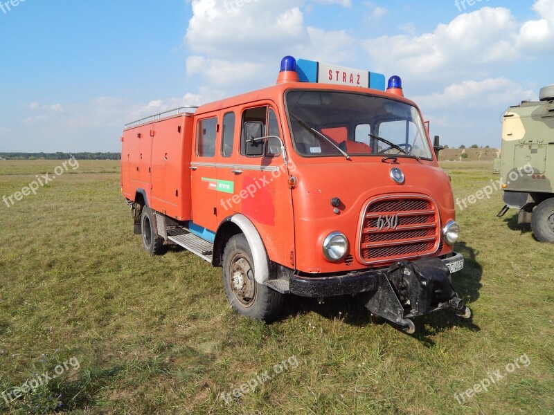 Fire Department The Vehicle Historic Vehicle Old Car Free Photos